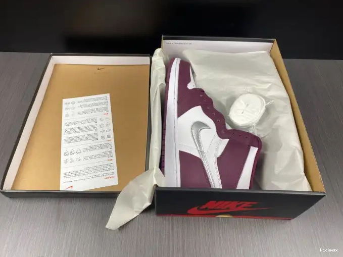 Rep High Air Jordan Bordeaux 1 555088-611 OG 0612